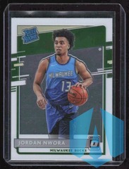 2020-21 Donruss Optic Jordan Nwora #189 Milwaukee Bucks Rated Rookie